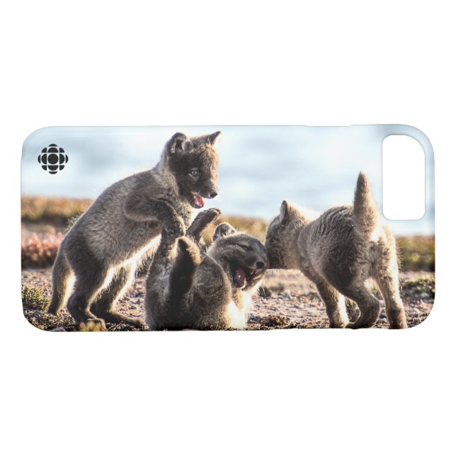 Funda De Case-Mate Para iPhone Primavera - Fox ártica (Reverso (horizontal))