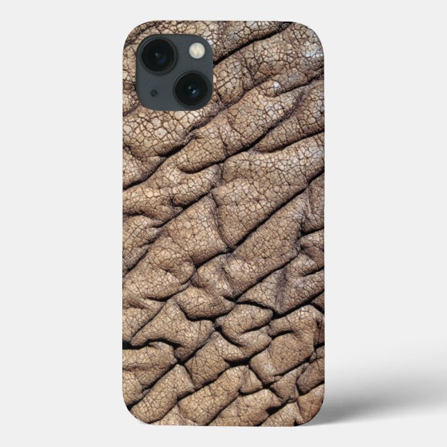 Funda De Case-Mate Para iPhone Primer de la piel del elefante africano (Reverso)