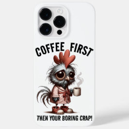Funda Para iPhone 14 Pro Max De Case-Mate Primer meme del café