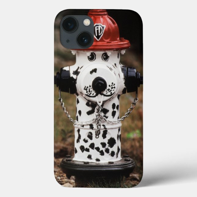 Funda De Case-Mate Para iPhone Primer plano de boca de incendio (Reverso)