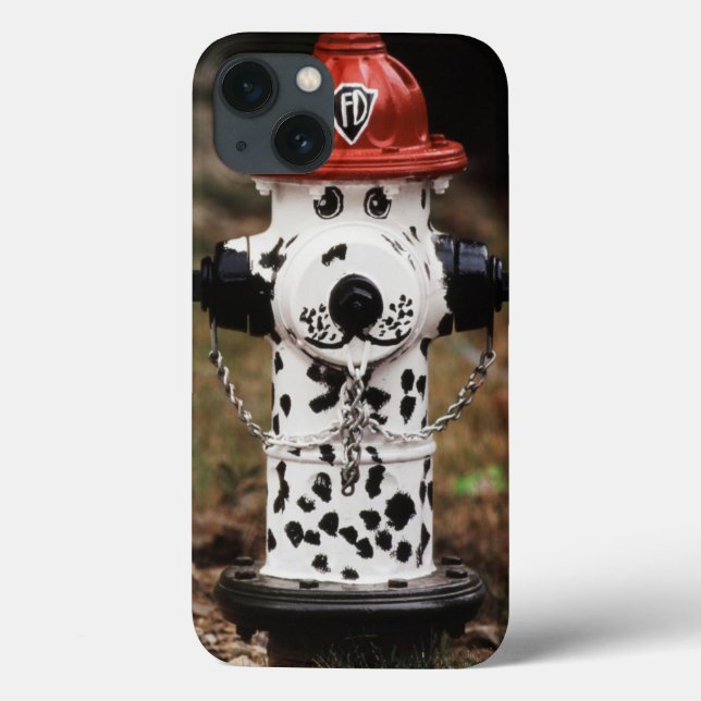 Funda De Case-Mate Para iPhone Primer plano de boca de incendio (Reverso)