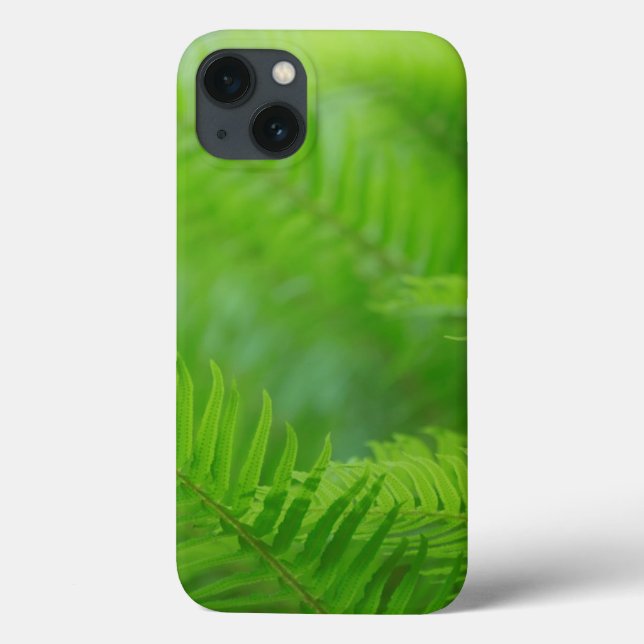 Funda De Case-Mate Para iPhone Primer plano de helecho espada (Reverso)