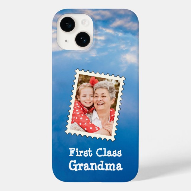 Funda De Case-Mate Para iPhone Primera clase. La mejor abuela.................... (Reverso )