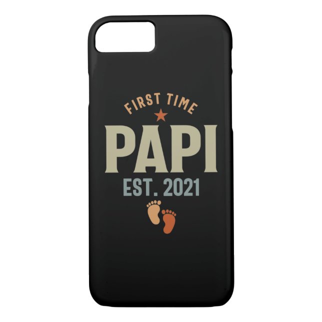 Funda De Case-Mate Para iPhone Primera Vez Papi Este 2021 Padre (Reverso)