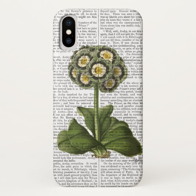 Funda De Case-Mate Para iPhone Primula Auricula Blue (Reverso)