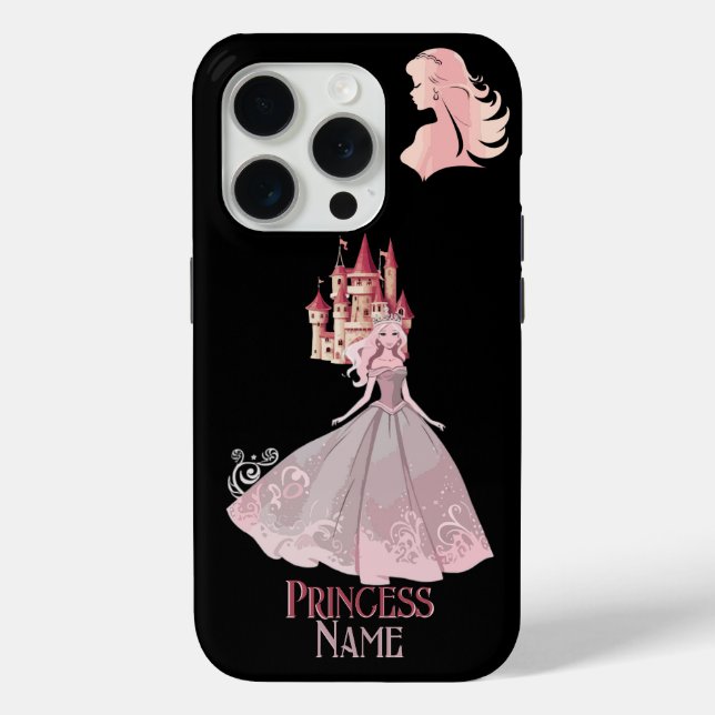 Funda De Case-Mate Para iPhone Princesa (Reverso )