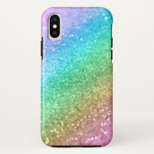 Funda Para iPhone X Princesa Arcoiris #1 #brillante