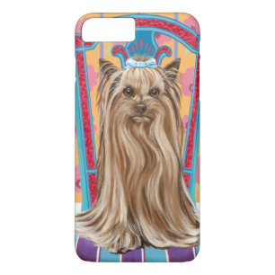 Funda Para iPhone 8 Plus/7 Plus Princesa Corona Yorkie