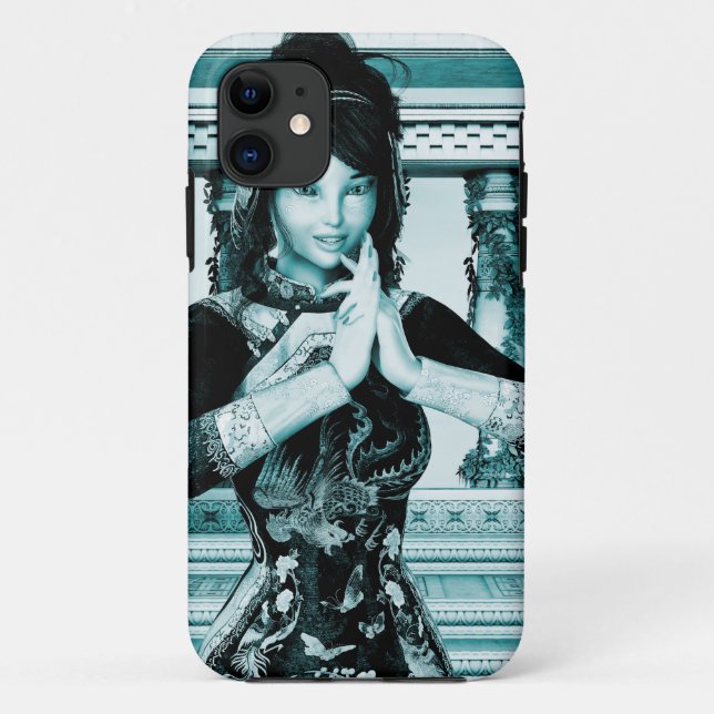 Funda De Case-Mate Para iPhone Princesa de China (Reverso)