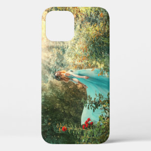 Funda Para iPhone 12 Princesa de Fantasía: Vintage de la Naturaleza de 