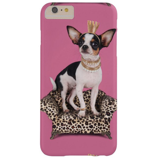Funda De Case-Mate Para iPhone Princesa de la chihuahua (Reverso)