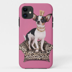 Funda Para iPhone 11 Princesa de la chihuahua