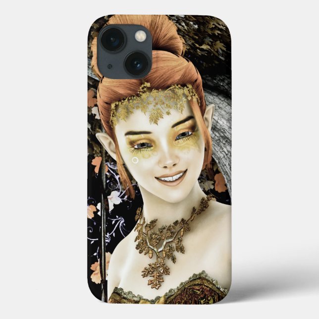 Funda De Case-Mate Para iPhone Princesa de Otoño (Reverso)