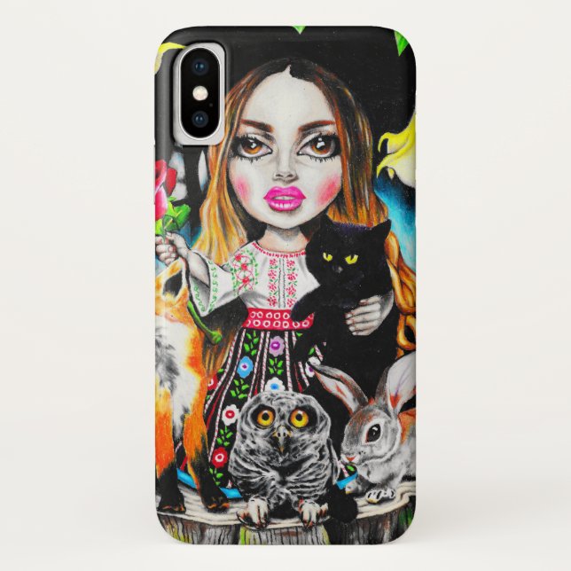 Funda De Case-Mate Para iPhone Princesa de Rumania (Reverso)