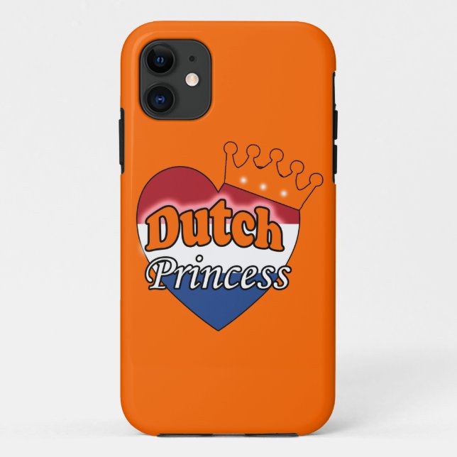 Funda De Case-Mate Para iPhone Princesa holandesa (Reverso)