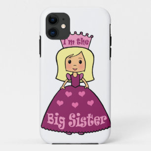 Funda Para iPhone 11 Princesa linda Hearts de la hermana grande del
