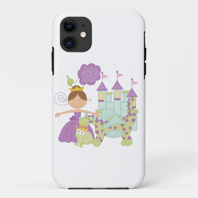 Funda De Case-Mate Para iPhone Princesa triguena (Reverso)