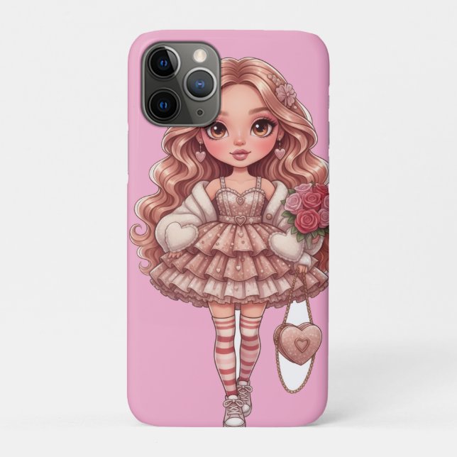 Funda De Case-Mate Para iPhone princess of hearts dall (Reverso)
