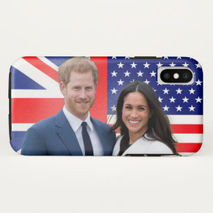 Funda Para iPhone X Príncipe Boda Harry y Meghan Markle