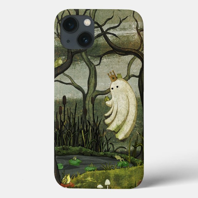 Funda De Case-Mate Para iPhone Príncipe de la rana (Reverso)