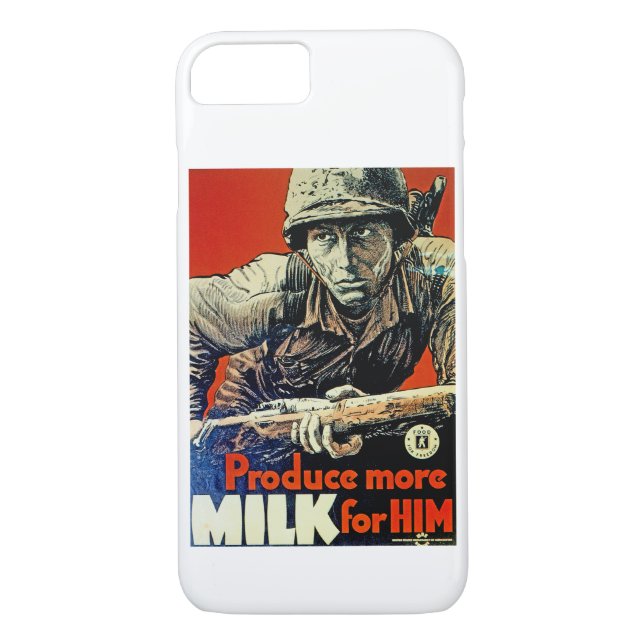 Funda De Case-Mate Para iPhone Producir más leche para él (Reverso)