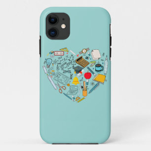 Funda Para iPhone 11 Profesor instructor Profesor de herramientas Coraz