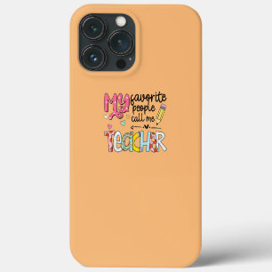 Funda Para iPhone 13 Pro Max Profesor Lindo Mi Gente Favorita Me Llama Profesor