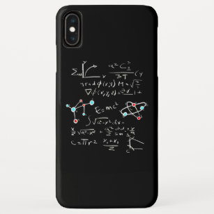 Funda Para iPhone XS Max Profesora de Fórmula Física Átomos y Mol