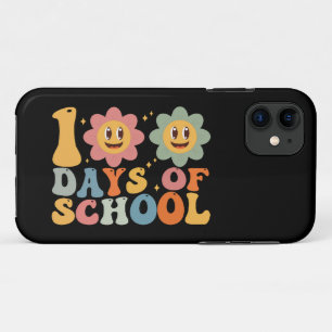 Funda Para iPhone 11 Profesores Retro Groovy 100 días 0f
