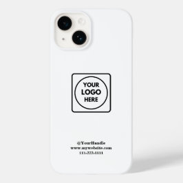 Funda Para iPhone 14 De Case-Mate Professional Minimalist Logo Branding iphone case