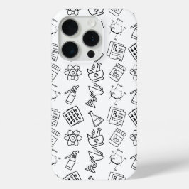 Funda Para iPhone 15 Pro Professional Pharmacy Icon Pattern IPhone Case