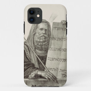 Funda Para iPhone 11 Profeta Moisés con las Tablas de la Ley