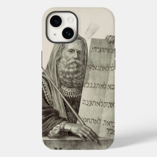 Funda Para iPhone 14 De Case-Mate Profeta Moisés con las Tablas de la Ley