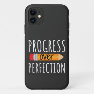 Funda Para iPhone 11 Progreso motivacional sobre percepción