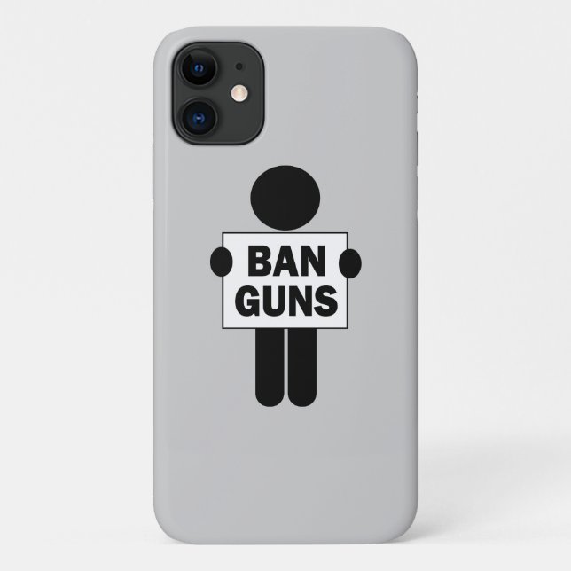 Funda De Case-Mate Para iPhone Prohibir las armas (Reverso)