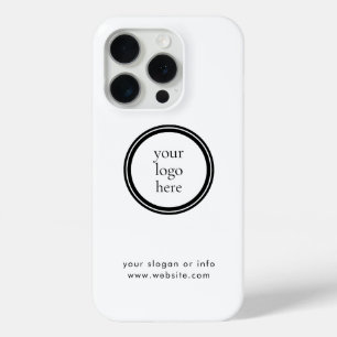 Funda Para iPhone 15 Pro Promocional Empresarial Redondo Moderno