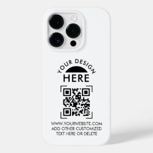 Funda Para iPhone 14 Pro De Case-Mate Promociones comerciales de logotipos y códigos QR