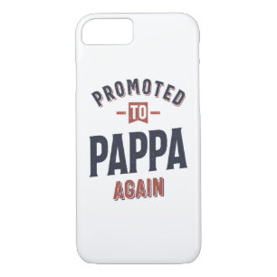 Funda Para iPhone 8/7 Promovido De Nuevo A Pappa   Abuelo padre