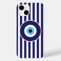 Protección contra el ojo malvado (franjas azules c