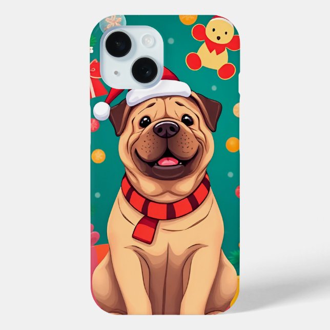 Funda De Case-Mate Para iPhone Protección diaria para vacaciones de perro de Navi (Reverso )