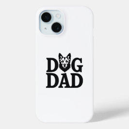 Funda Para iPhone 15 Proud Dog Dad Apparel & Accessories
