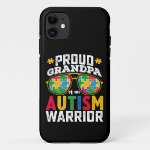 Funda Para iPhone 11 Proud Grandpa Of An Autism Warrior Family