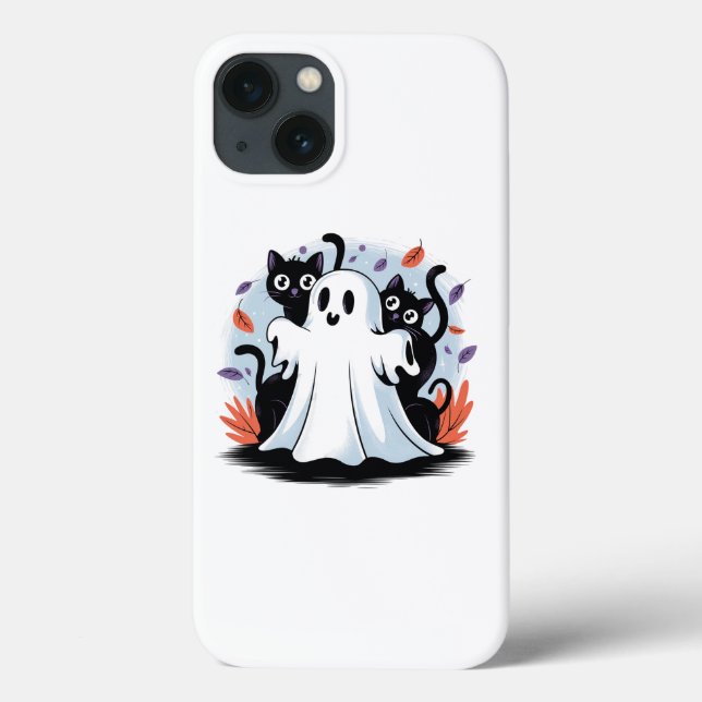 Funda De Case-Mate Para iPhone Provocación nocturna de Halloween (Reverso)