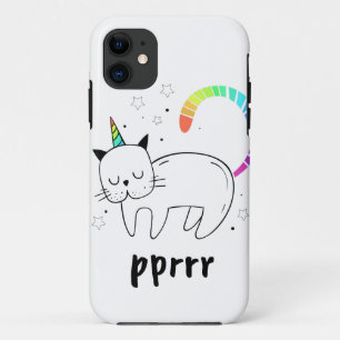 Funda Para iPhone 11 Prrr Caticorn