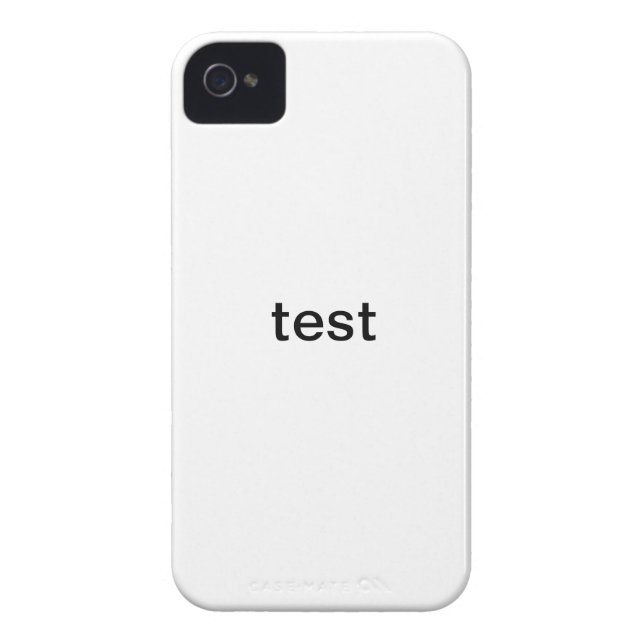 Funda De Case-Mate Para iPhone prueba (Atrás)