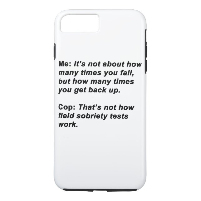 Funda De Case-Mate Para iPhone Prueba de Sobriedad (Reverso)