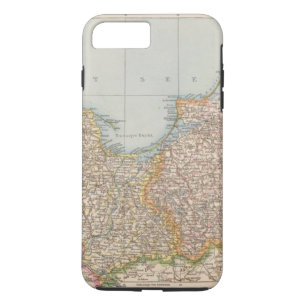 Funda Para iPhone 8 Plus/7 Plus Prusia de Ost u Westpreussen, del este y del oeste