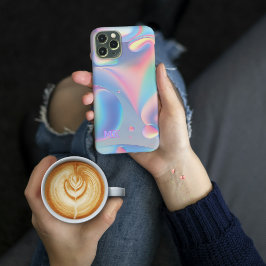 Funda Para iPhone 14 De Case-Mate Psicodelia Hippy Lava Lámpara Estilo Burbuja Arcoi