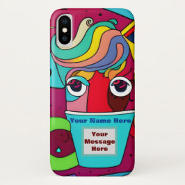 Funda Para iPhone X Psicodélico