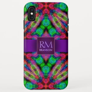 title_seo2 Psicodélico Batik Monograma iPhone4 Funda-Mate™